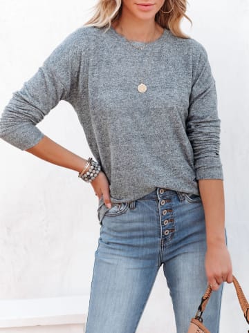 Milan Kiss Sweatshirt in Grau