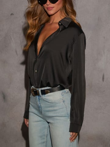 Milan Kiss Bluse in Schwarz