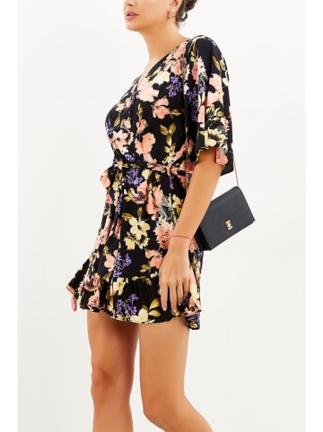 Milan Kiss Kleid in Schwarz/ Rosa