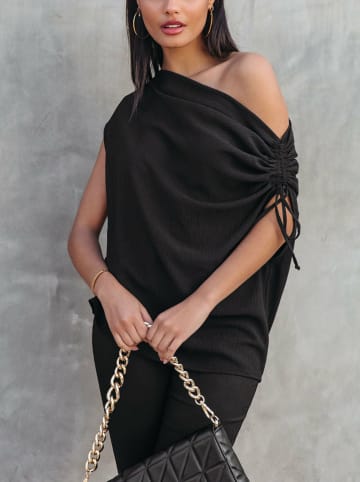 Milan Kiss Bluse in Schwarz