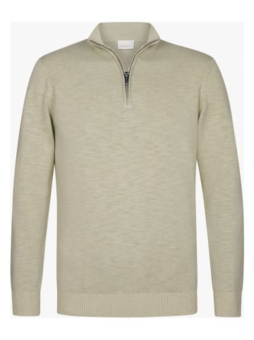 PROFUOMO Pullover in Hellgrün