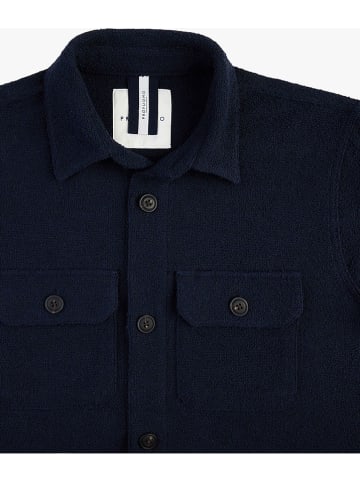 PROFUOMO Blouse - Regular fit - donkerblauw