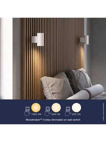 Nordlux Ledwandlamp "Curtiz" - energieklasse F (A tot G) - (H)18 cm