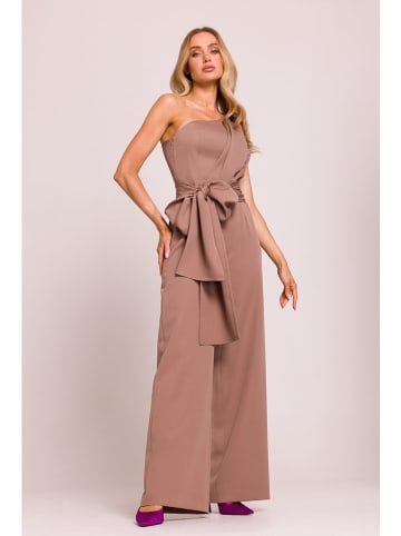 made of emotion Jumpsuit in Hellbraun
