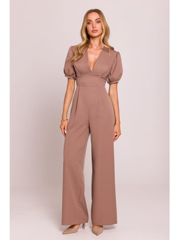 made of emotion Jumpsuit in Hellbraun