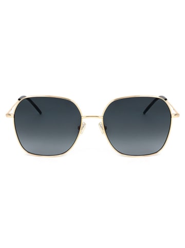 Hugo Boss Damskie okulary przeciwsłoneczne w kolorze różowozłoto-granatowym