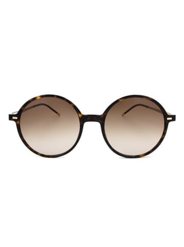 Hugo Boss Damen-Sonnenbrille in Braun-Gold/ Hellbraun