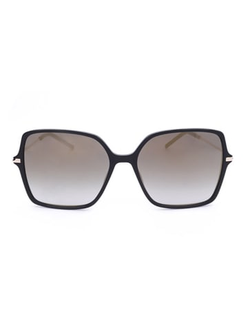 Hugo Boss Damen-Sonnenbrille in Schwarz/ Hellbraun