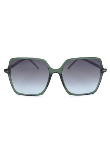Hugo Boss Damskie okulary przeciwsłoneczne w kolorze szaro-błękitnym