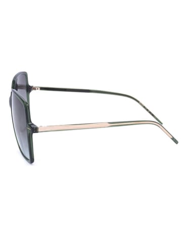 Hugo Boss Damskie okulary przeciwsłoneczne w kolorze szaro-błękitnym