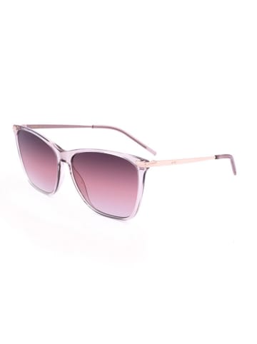 Hugo Boss Damskie okulary przeciwsłoneczne w kolorze złoto-jasnoróżowo-różowym