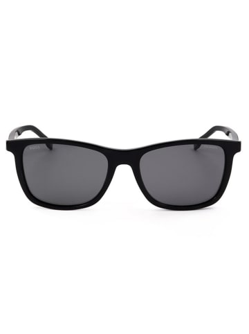 Hugo Boss Herren-Sonnenbrille in Schwarz/ Grau