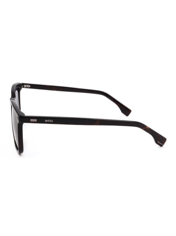 Hugo Boss Herren-Sonnenbrille in Braun/ Blau