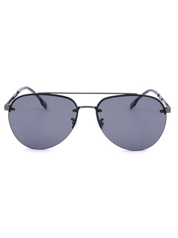 Hugo Boss Herren-Sonnenbrille in Grau/ Blau