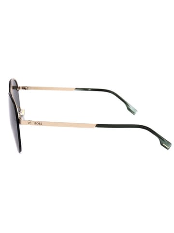 Hugo Boss Herenzonnebril goudkleurig/grijs