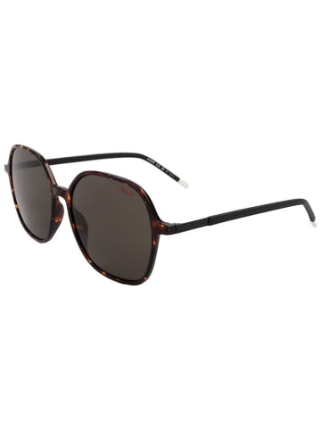 Hugo Boss Damskie okulary przeciwsłoneczne w kolorze brązowym