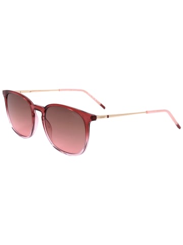 HUGO Damen-Sonnenbrille in Bordeaux-Gold/ Rosa