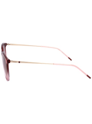 HUGO Damen-Sonnenbrille in Bordeaux-Gold/ Rosa