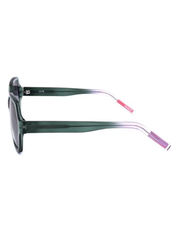HUGO Damen-Sonnenbrille in Grün/ Lila