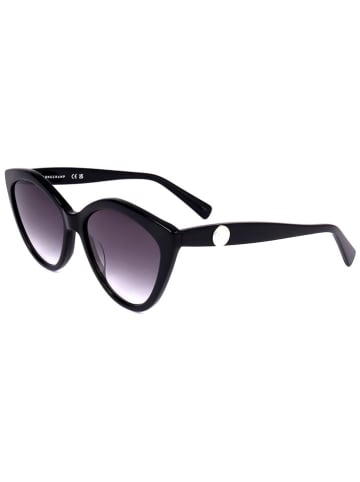 Longchamp Dameszonnebril zwart/paars