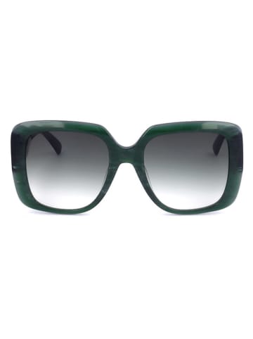 Longchamp Damen-Sonnenbrille in Dunkelgrün/ Grau