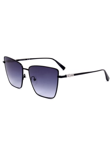 Longchamp Damen-Sonnenbrille in Schwarz/ Blau