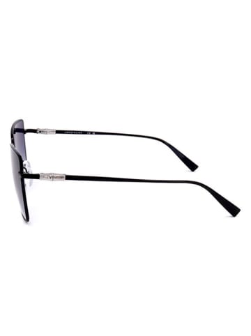 Longchamp Damen-Sonnenbrille in Schwarz/ Blau
