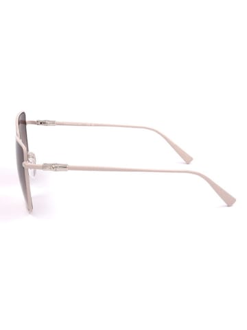 Longchamp Damskie okulary przeciwsłoneczne w kolorze kremowo-jasnobrązowym