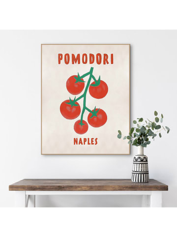 Orangewallz Druk artystyczny "Pomodori di Napoli" w ramce
