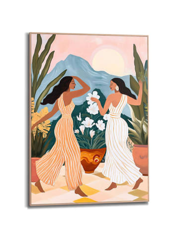 Orangewallz Gerahmter Kunstdruck "Fauve Dancing"