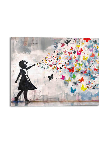 Orangewallz Kunstdruck "Balloon Girl Bright"