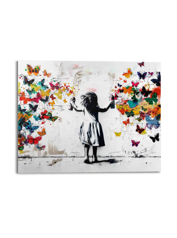 Orangewallz Kunstdruck "Spray of Butterflies"