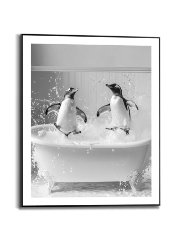 Orangewallz Ingelijste kunstdruk "Bath Splash"