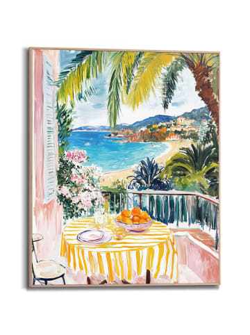 Orangewallz Gerahmter Kunstdruck "Vacation Bay"