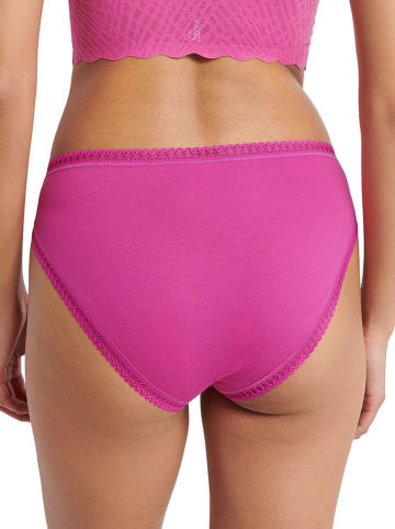 Sloggi 3er-Set: Taillenslips "Crush High" in Pink/ Rot