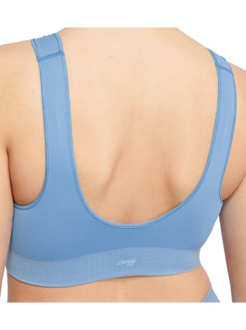 Sloggi Bustier in Hellblau