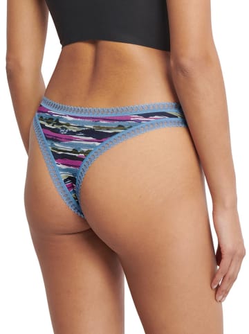 Sloggi 3-delige set: slips lichtblauw/groen/meerkleurig
