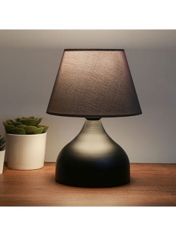 Opviq Lampa stołowa w kolorze antracytowo-czarnym - wys. 32 x Ø 22 cm