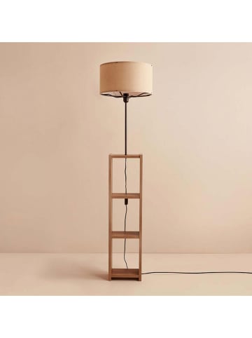 Opviq Lampa stojąca w kolorze jasnobrązowo-beżowym - wys. 150 cm