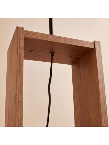 Opviq Lampa stojąca w kolorze jasnobrązowo-beżowym - wys. 150 cm