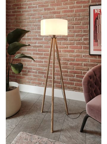 Opviq Standleuchte in Creme/ Hellbraun - (H)138 cm