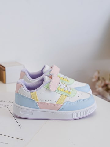 Rock & Joy Sneakers wit/meerkleurig