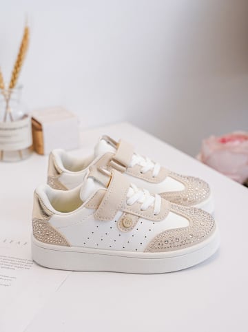Rock & Joy Sneakers beige/wit