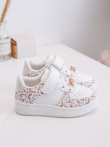 Rock & Joy Sneakers wit/meerkleurig