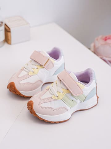 Rock & Joy Sneakers in Weiß/ Bunt