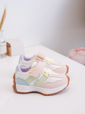 Rock & Joy Sneakers wit/meerkleurig