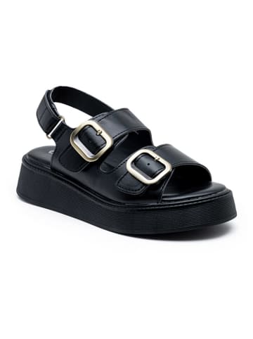 Foreverfolie Sandalen in Schwarz