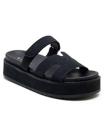 Foreverfolie Pantoletten in Schwarz