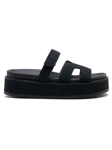 Foreverfolie Pantoletten in Schwarz