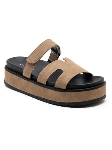 Foreverfolie Pantoletten in Beige